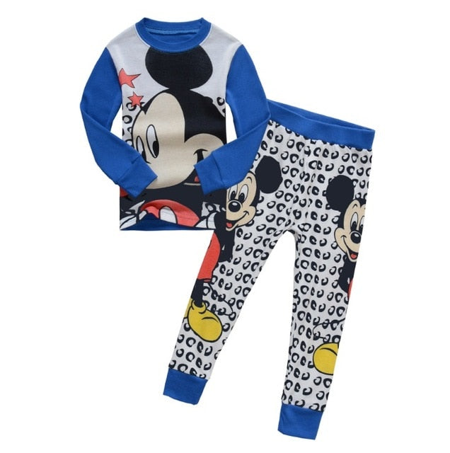 2 Pieces Cartoon Kids Pajamas Set