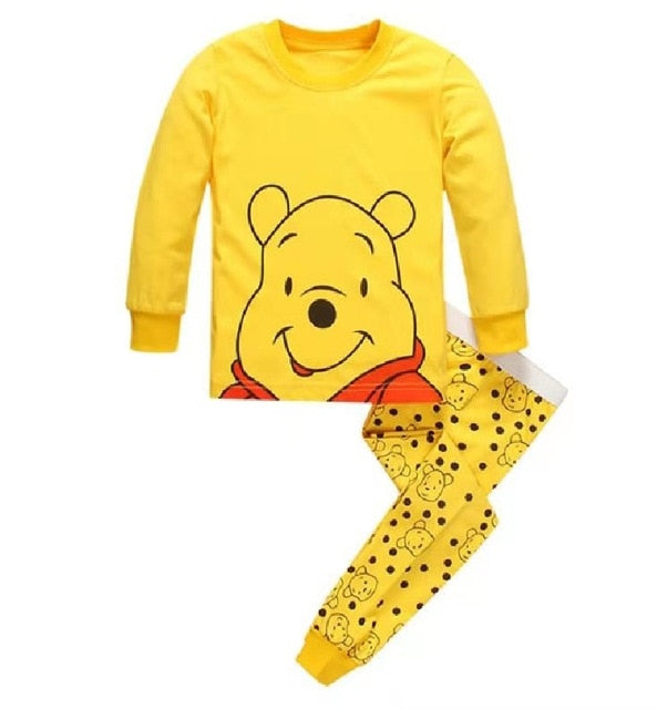 2 Pieces Cartoon Kids Pajamas Set