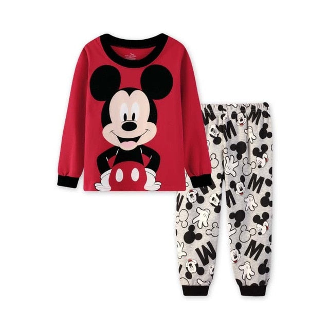 2 Pieces Cartoon Kids Pajamas Set