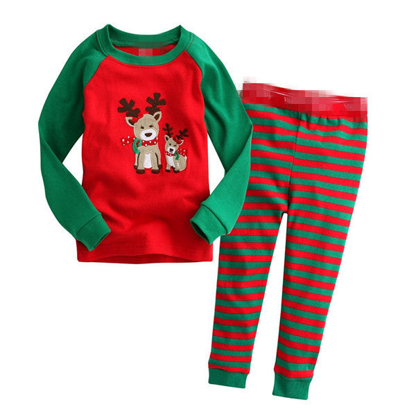 2 Pieces Cartoon Kids Pajamas Set