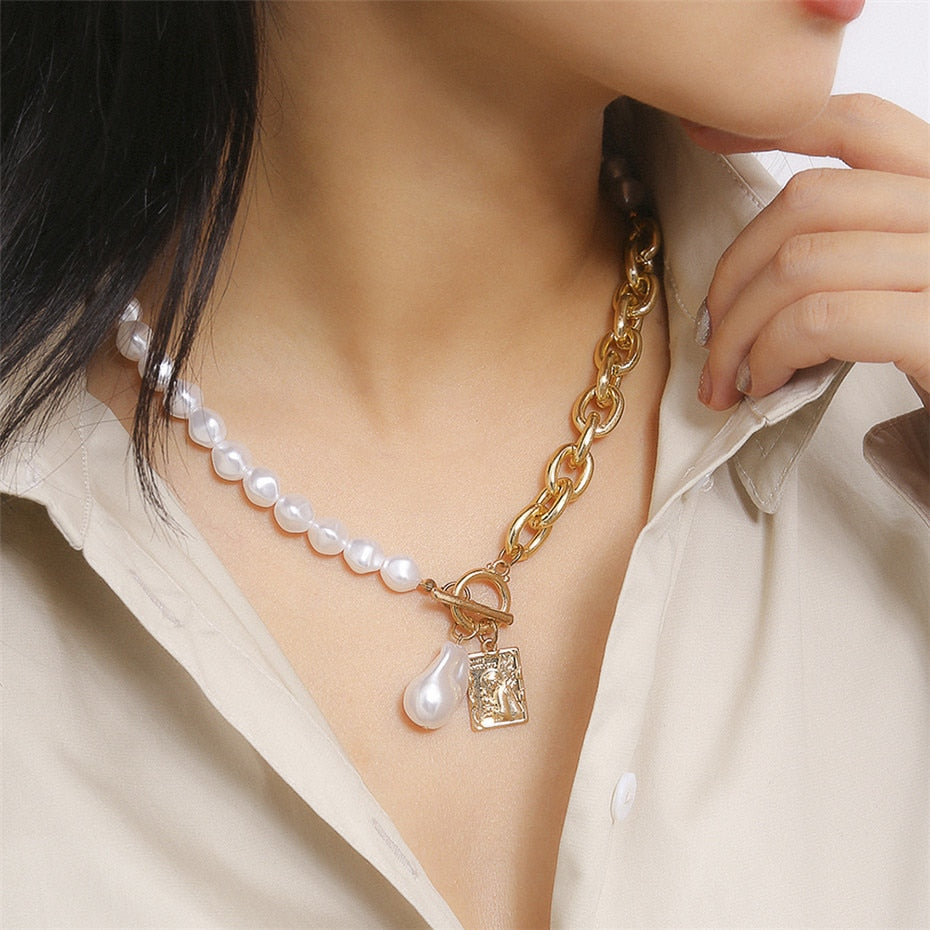 Pearl Choker Necklace