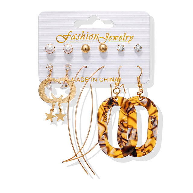 New Women Earrings Set