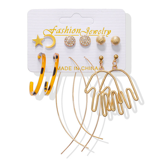 New Women Earrings Set