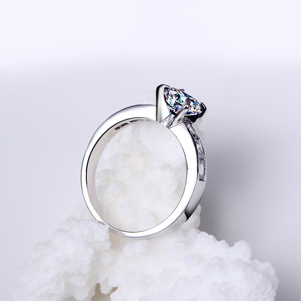 Solitaire Ring for Women Engagement