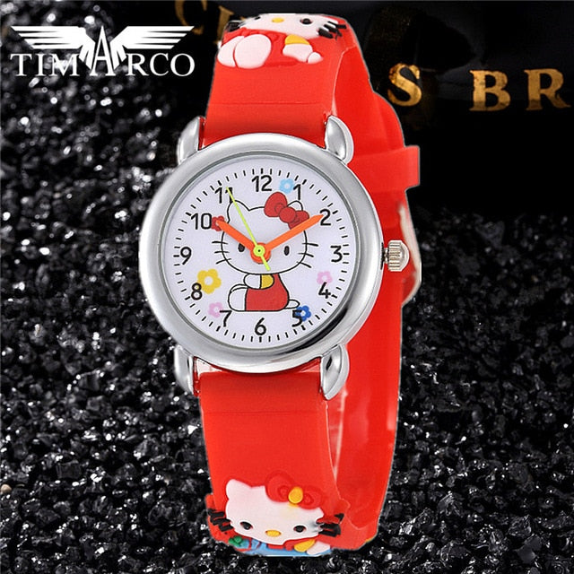 Cartoon Brand Silicone Strap Watches - Shopeasywear
