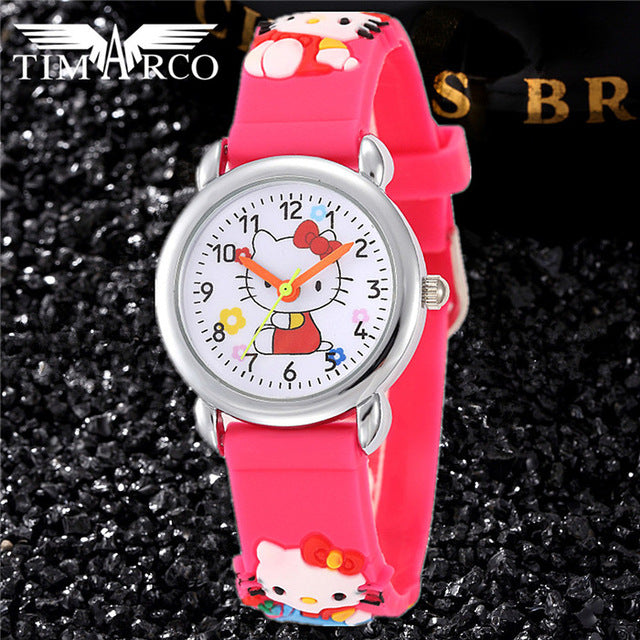 Cartoon Brand Silicone Strap Watches - Shopeasywear