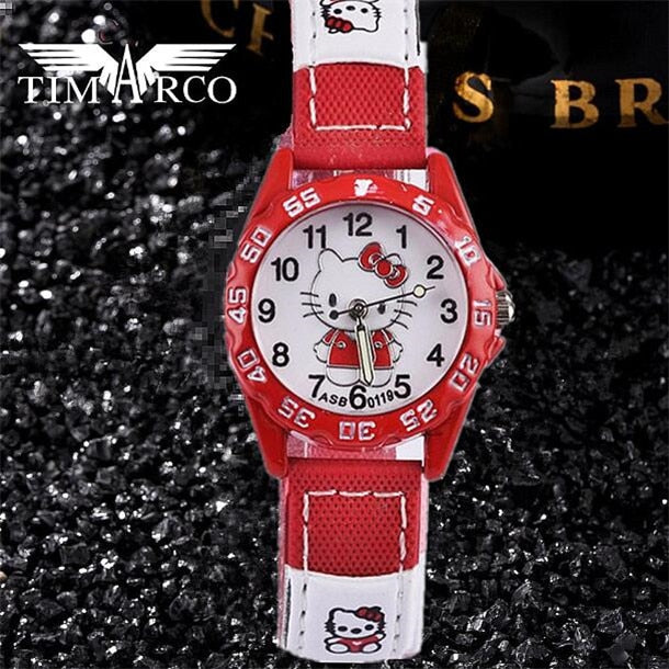 Cartoon Brand Silicone Strap Watches - Shopeasywear