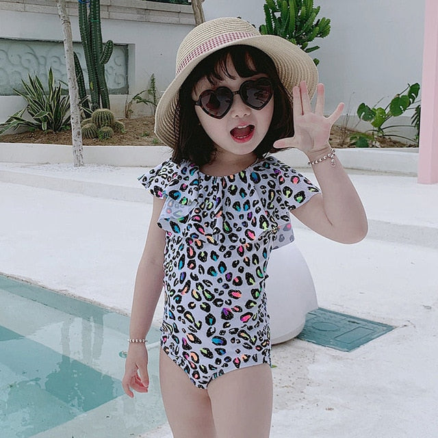 One Piece Children Swimming Suit