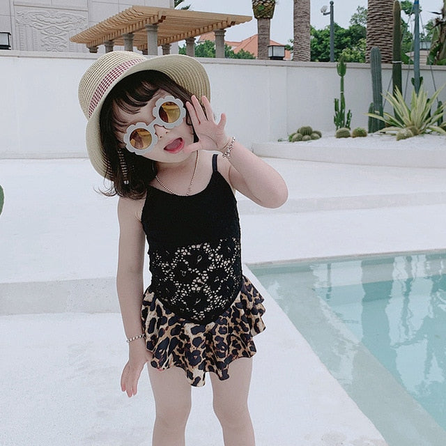 One Piece Children Swimming Suit