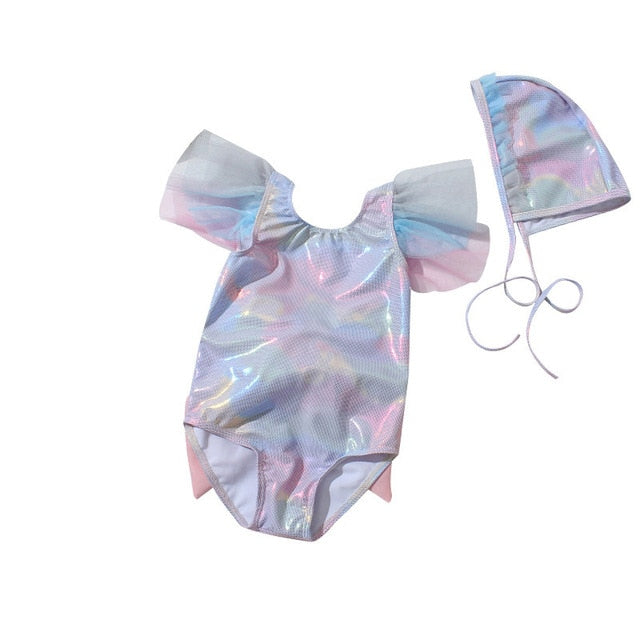 One Piece Children Swimming Suit