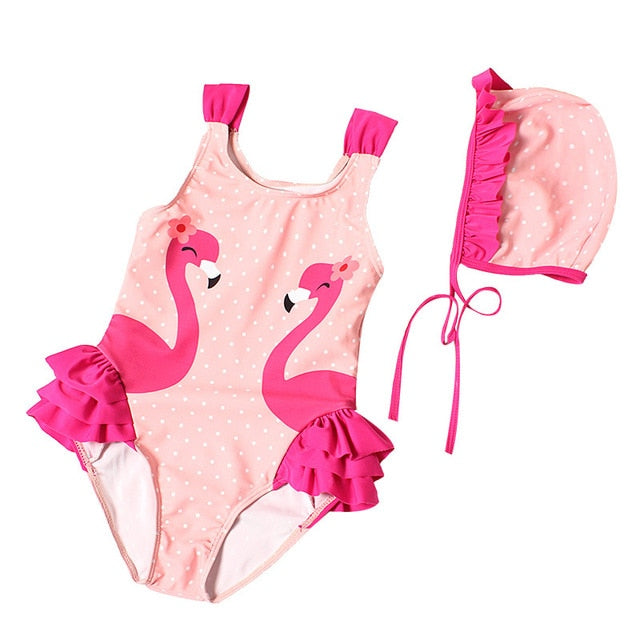 One Piece Children Swimming Suit
