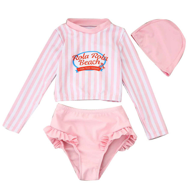 One Piece Children Swimming Suit