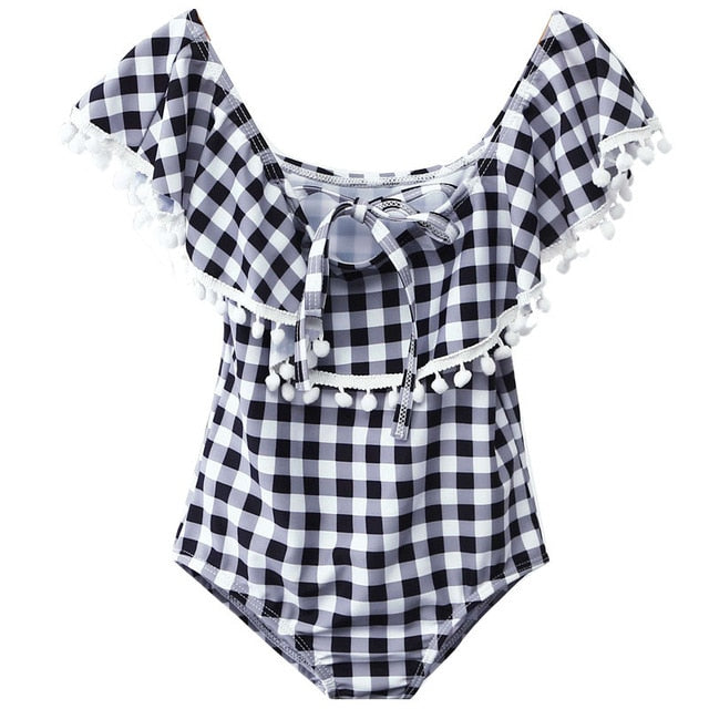 One Piece Children Swimming Suit
