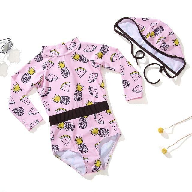 One Piece Children Swimming Suit