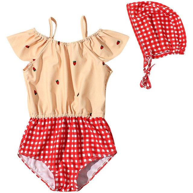 One Piece Children Swimming Suit