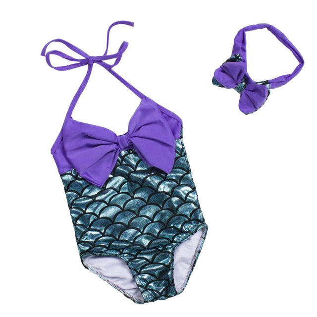 One Piece Children Swimming Suit