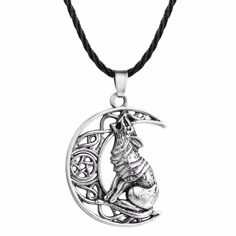 Animal Wolf Men's Necklace