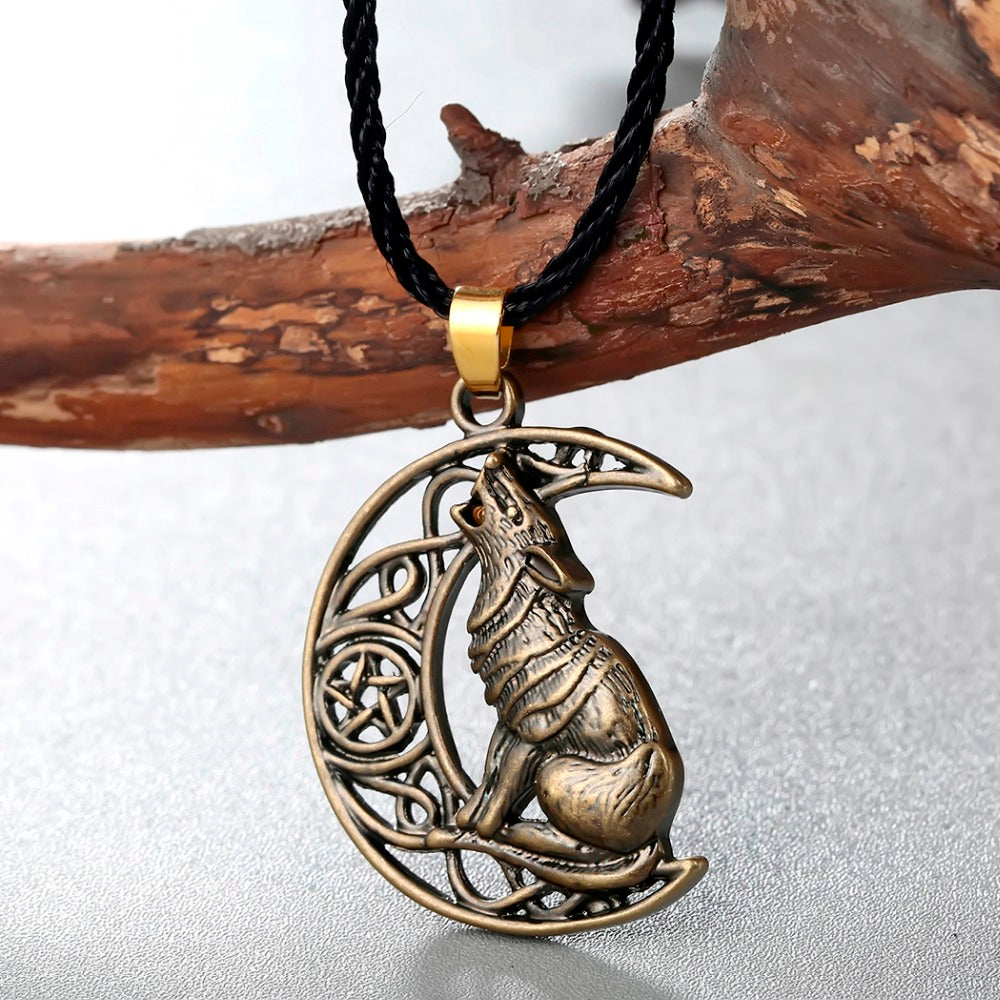 Animal Wolf Men's Necklace