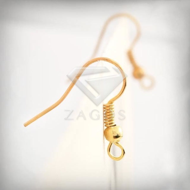 New Hook Ear Wires With Spring and Ball - Shopeasywear