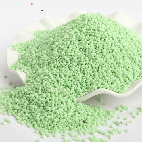 1000pcs/lot 2mm Austria Crystal Round Hole Jewelry Making - Jeglow store