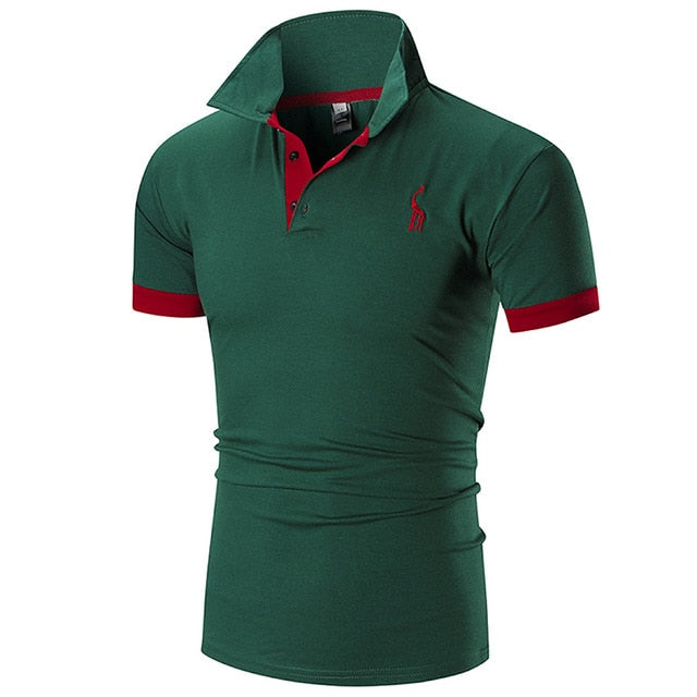 men's short sleeve polo shirt