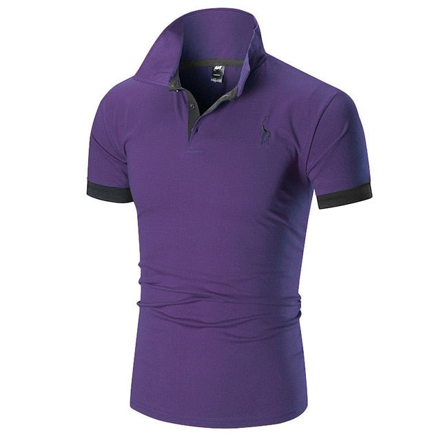 men's short sleeve polo shirt