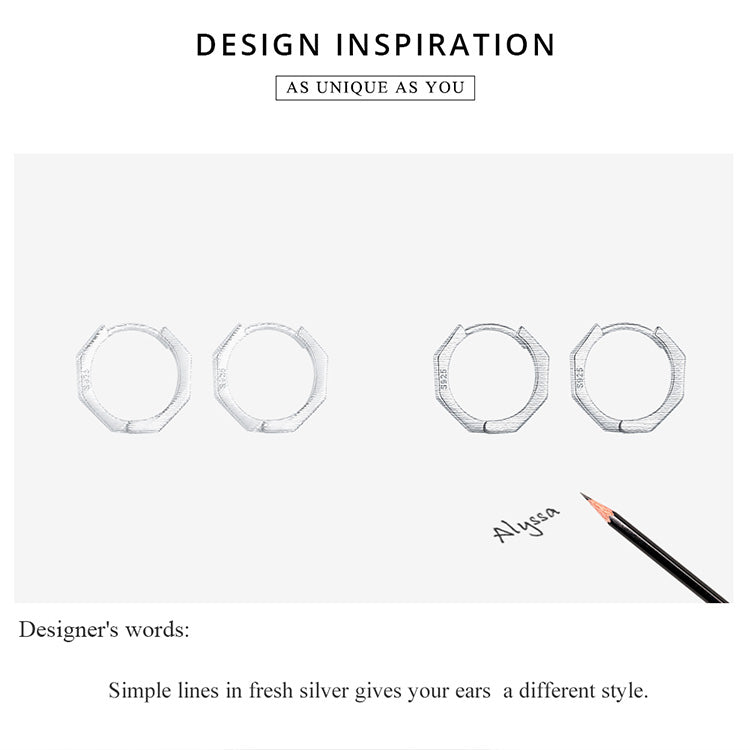 Geometric Hoop Earrings for Women - Shopeasywear