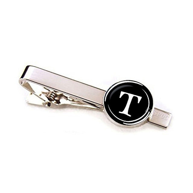 26 Alphabet Letters Tie Clips - Shopeasywear