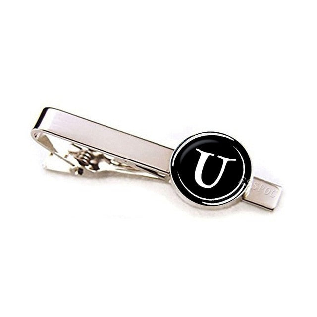 26 Alphabet Letters Tie Clips - Shopeasywear