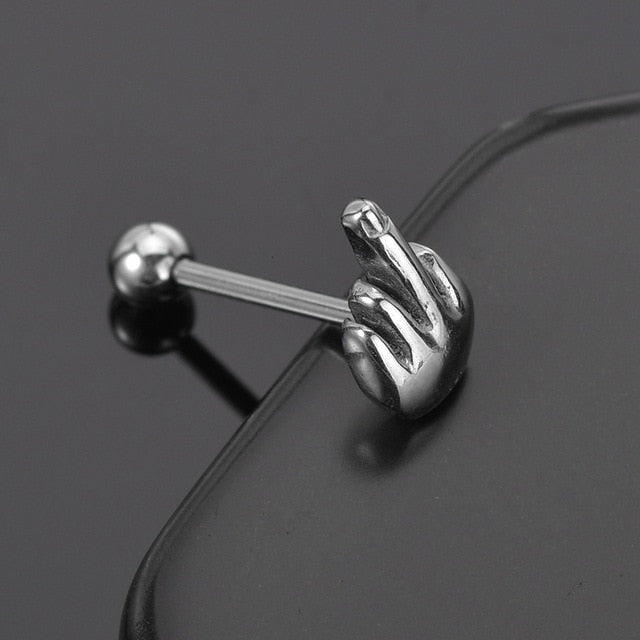 Punk Stainless Steel Stud Earrings - Shopeasywear