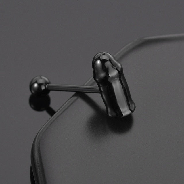 Punk Stainless Steel Stud Earrings - Shopeasywear