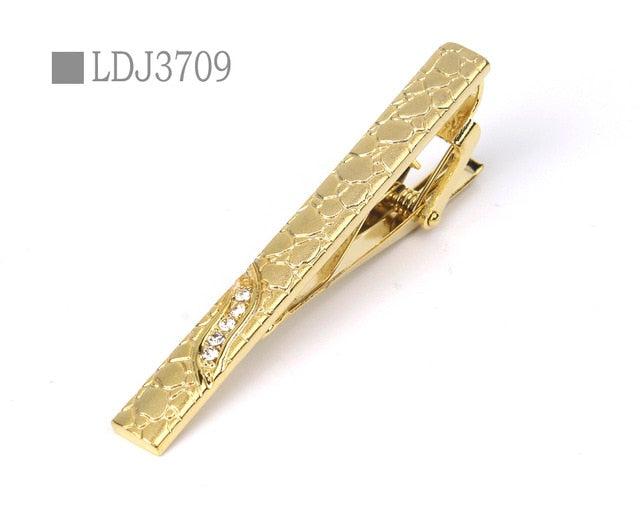 Ceremony Metal Gold Tie Clip - Shopeasywear