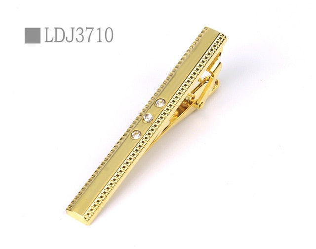 Ceremony Metal Gold Tie Clip - Shopeasywear