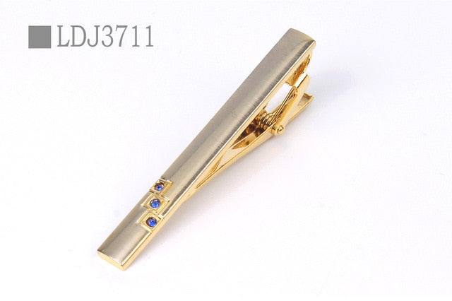 Ceremony Metal Gold Tie Clip - Shopeasywear