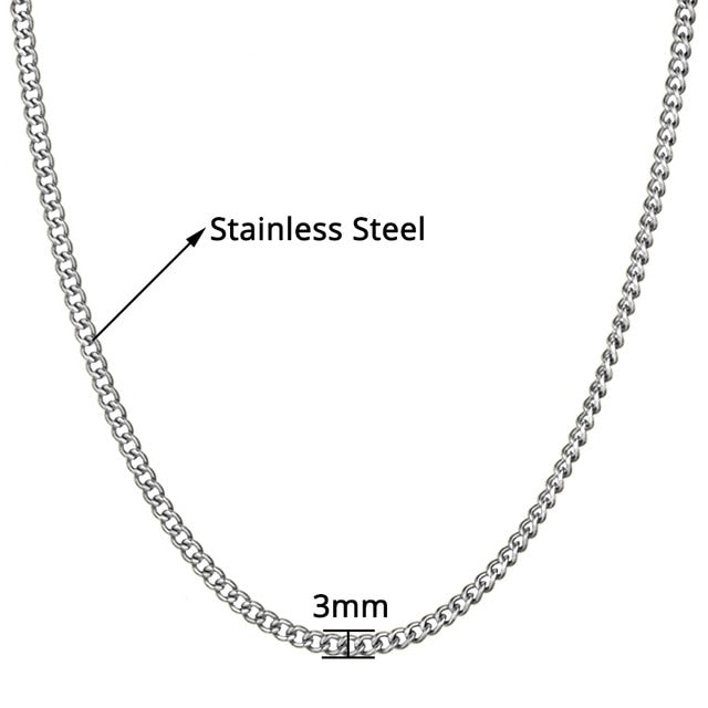 Stainless Steel Gold Necklace