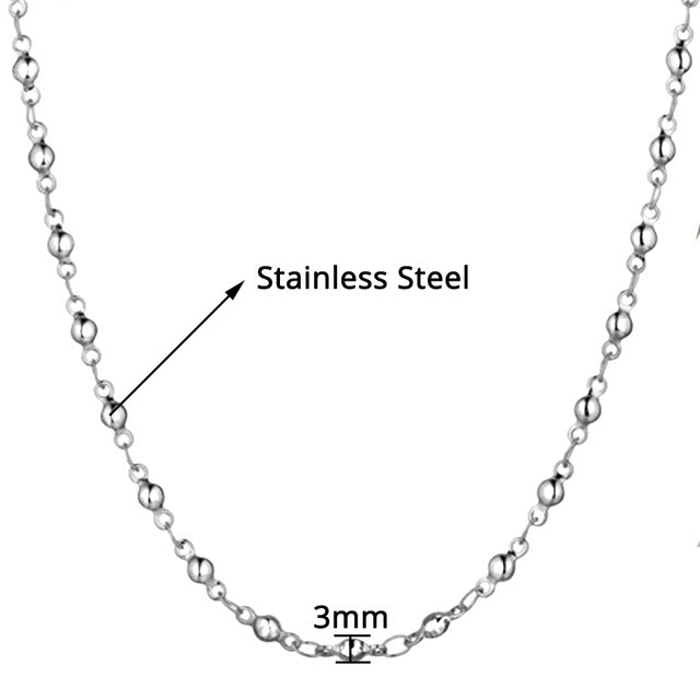 Stainless Steel Gold Necklace