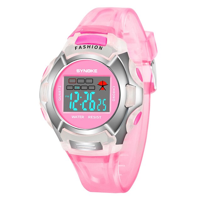 Plastic Kids Alarm Date Casual Watch - Shopeasywear