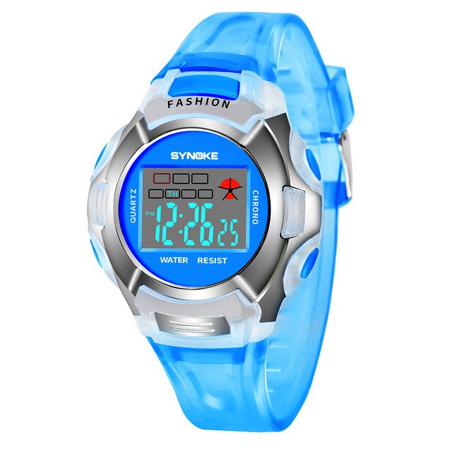 Plastic Kids Alarm Date Casual Watch - Shopeasywear
