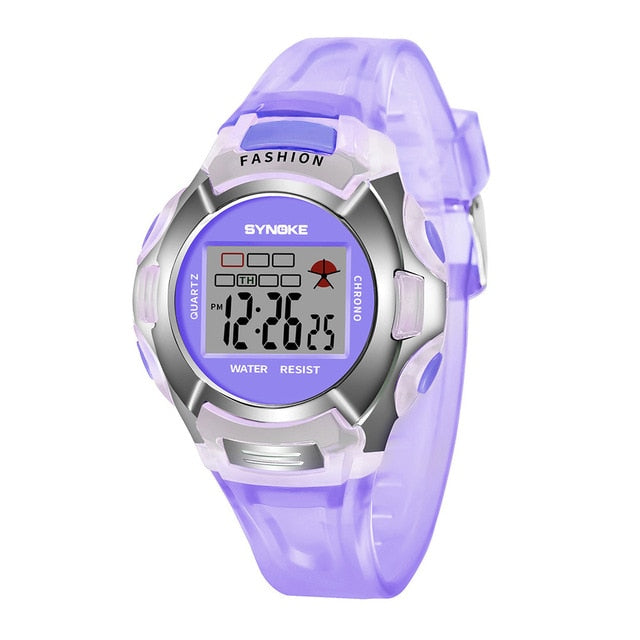 Plastic Kids Alarm Date Casual Watch - Shopeasywear