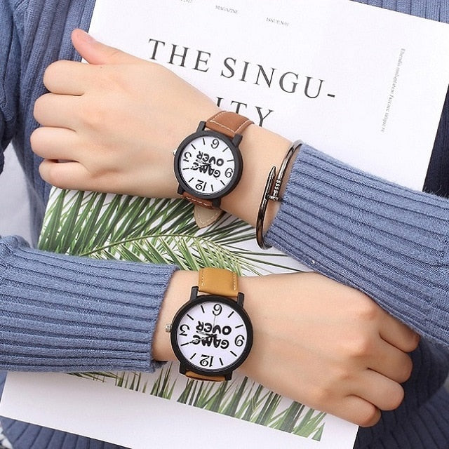 Game Over Women Bracelet Watch - Shopeasywear