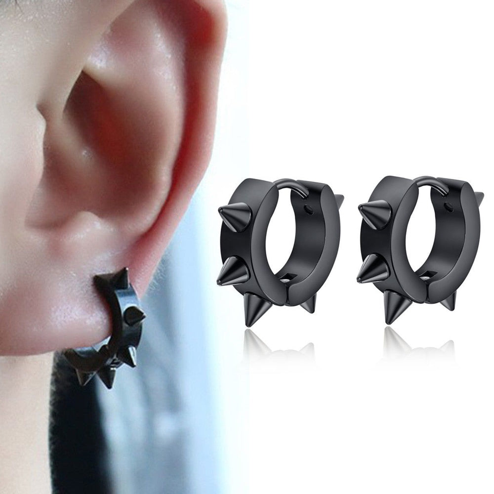 Punk Women Stainless Steel Earring - Shopeasywear