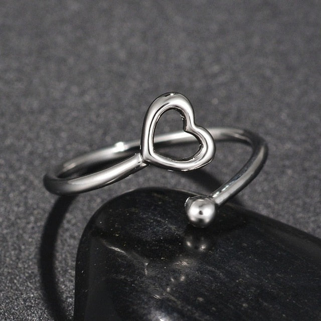 Adjustable Stainless Steel Rings For Women - Shopeasywear