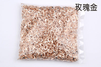 100pcs Lobster Clasps for Bracelets Necklaces 10-18mm - Jeglow store