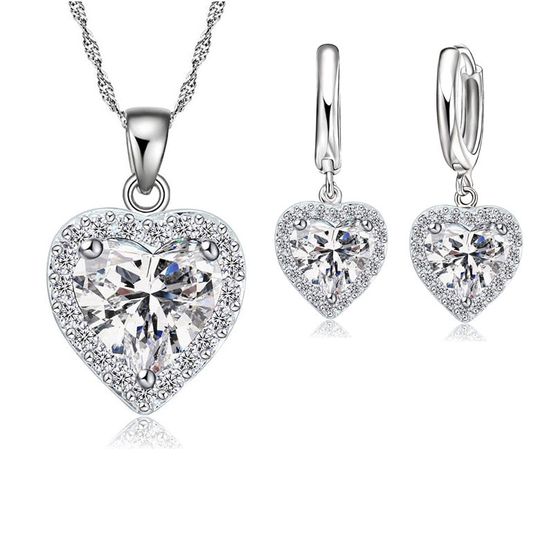 Silver Jewelry Set For Women - Shopeasywear