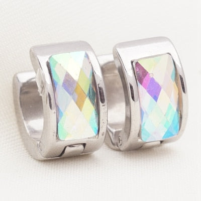 Geometric Stainless Steel Earrings - Shopeasywear