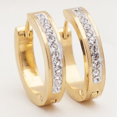 Geometric Stainless Steel Earrings - Shopeasywear