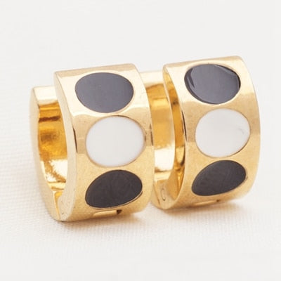 Geometric Stainless Steel Earrings - Shopeasywear