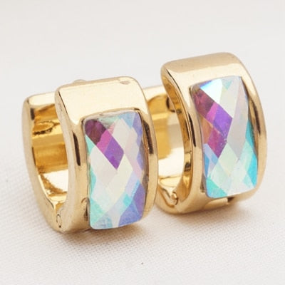 Geometric Stainless Steel Earrings - Shopeasywear