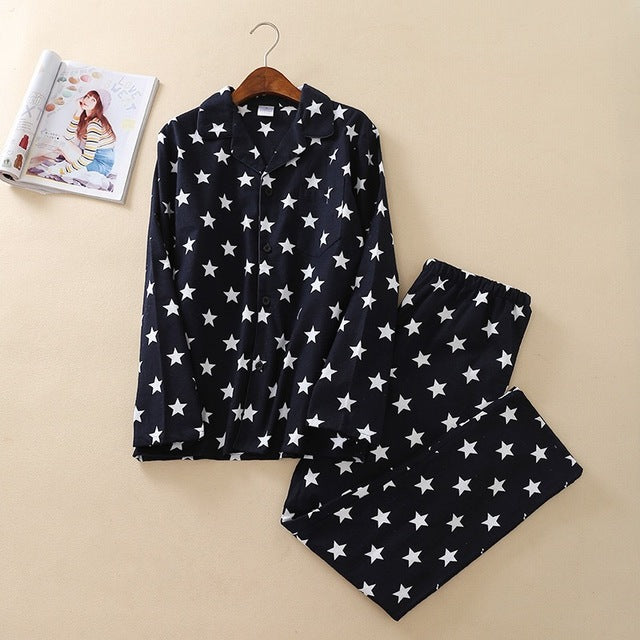 100% Cotton Deer Pajamas Sets - Jeglow store