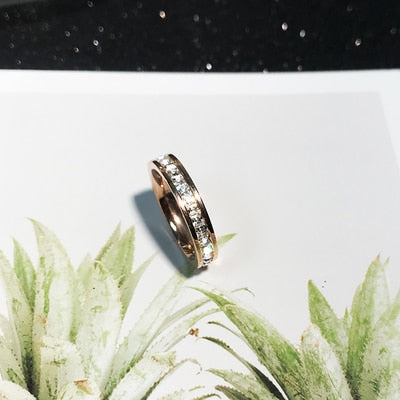 Gold Color Woman Gift Ring